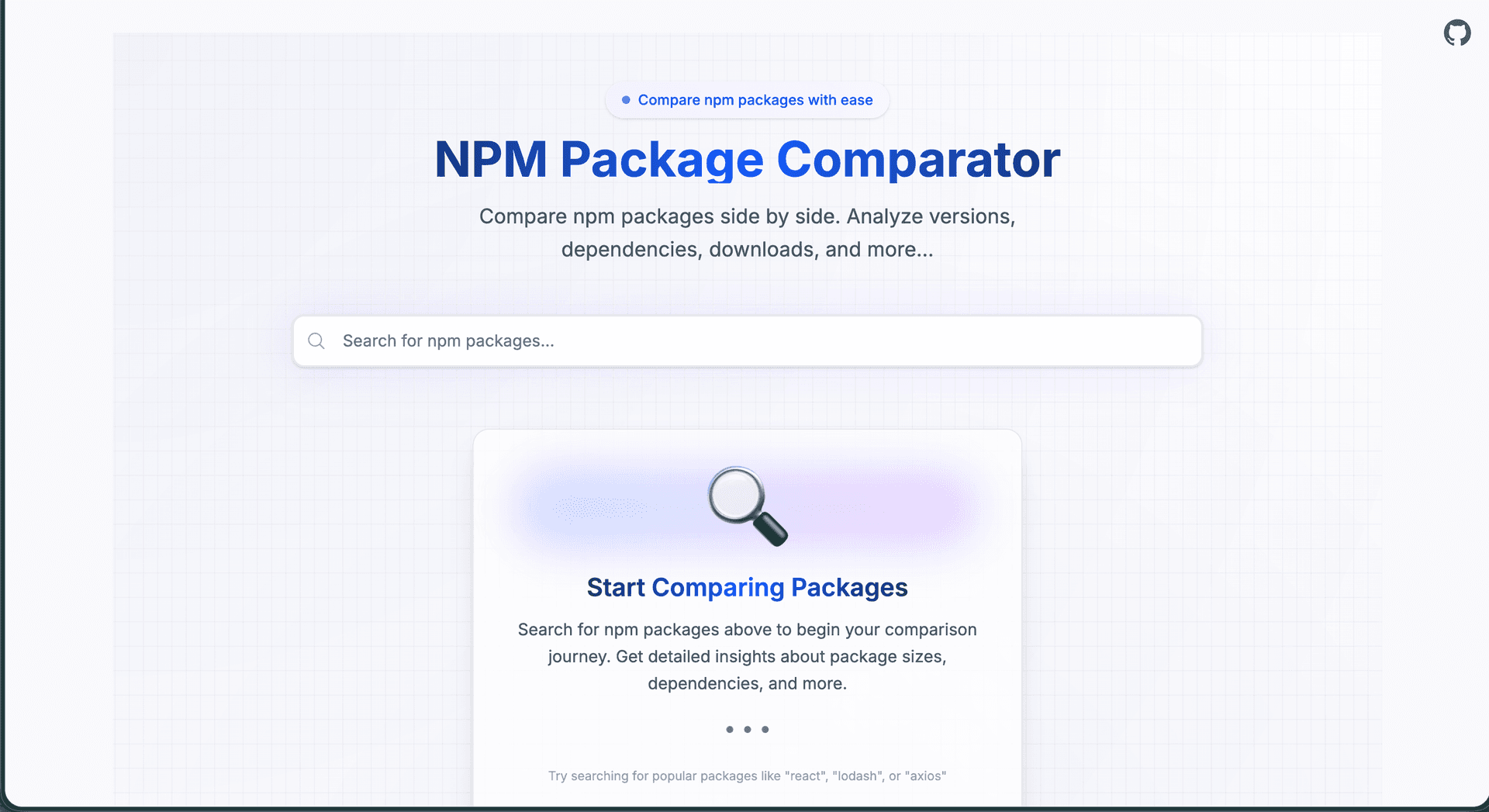 npm-compare